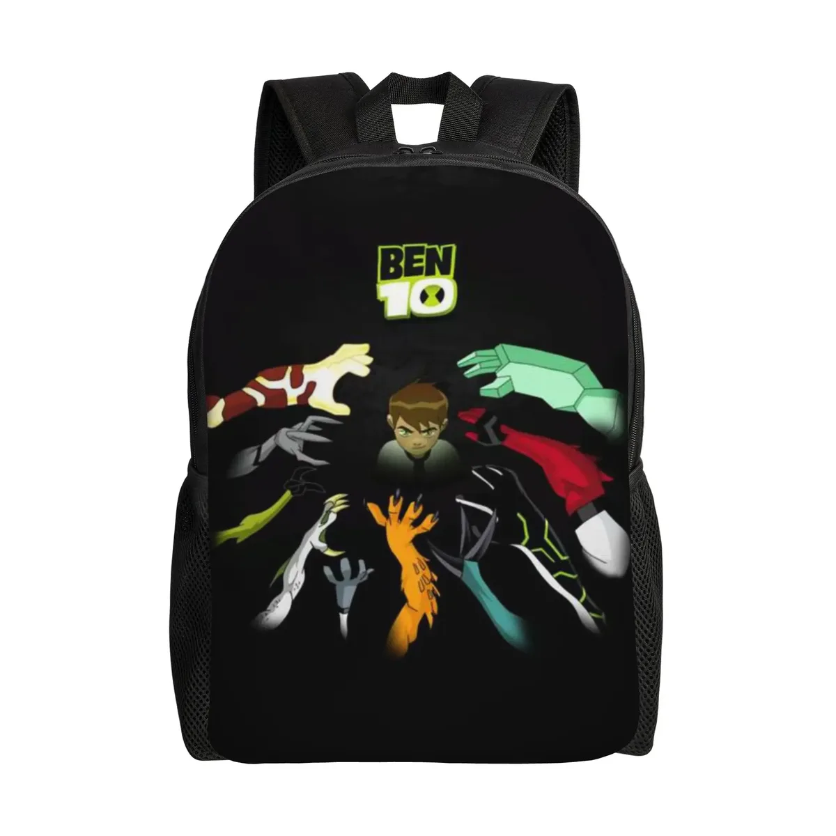 sac à dos ben 10 pour la rentrée scolaire, avec logo ben 10 omnitrix abstrait et sangle réglable