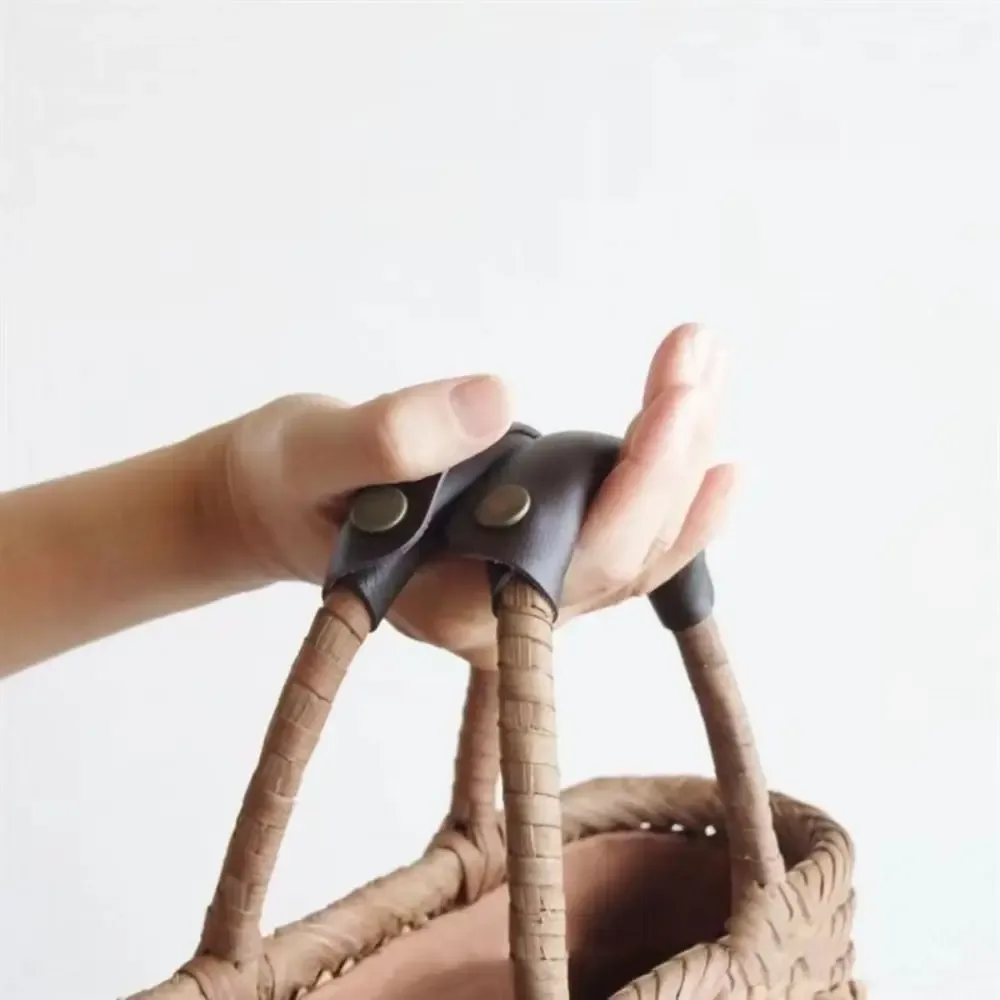 sangle de remplacement ronde pour poignée de sac à bagages en cuir, housse de protection de poignée de valise, sangle initiée, poignée de coussin, accessoires de sac, 1pc