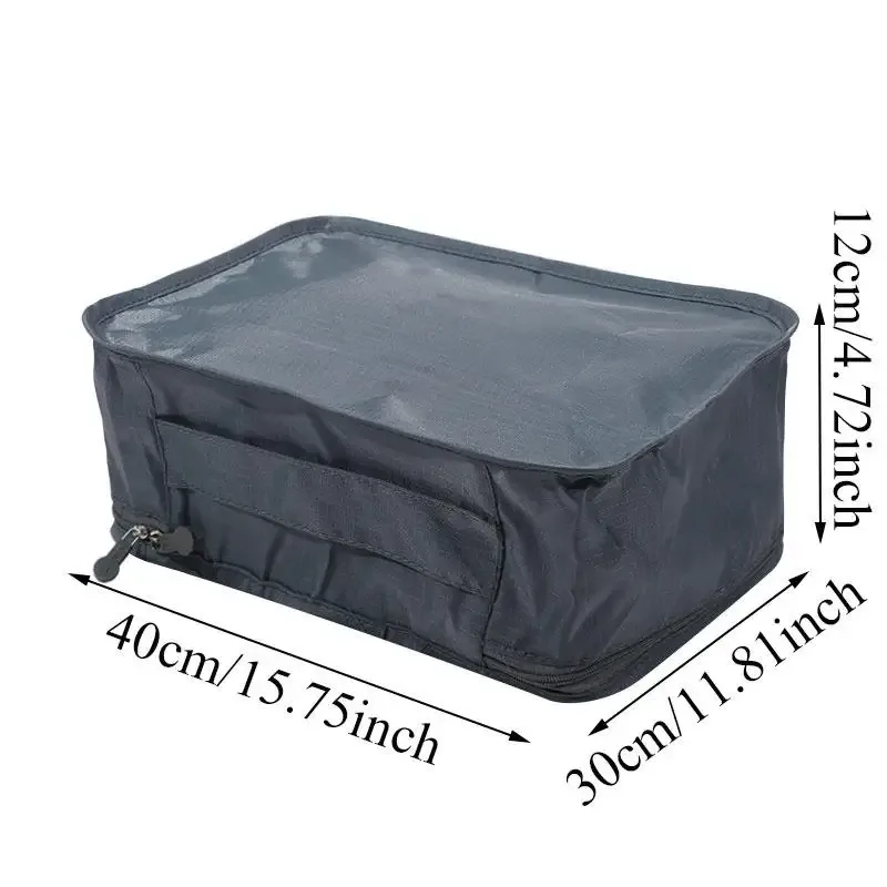sac de rangement de voyage multifonction compressible, 1/3 pièces, sac de rangement de voyage étanche, organisateur de bagages portable, 3 tailles s m l