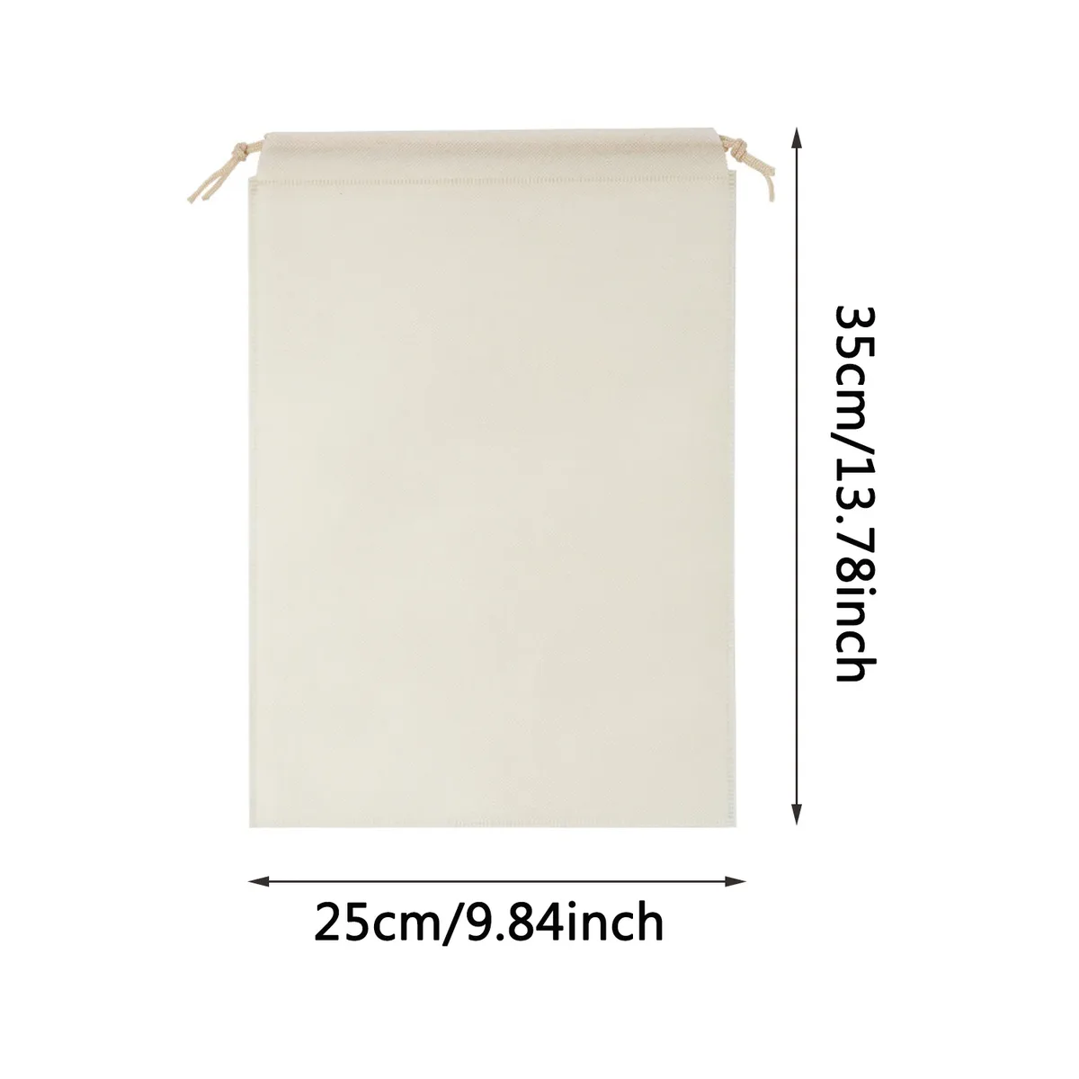 sac à cordon de proximité non tissé pour chaussures et sous-vêtements, sacs de sport de voyage, sac de rangement, évaluation des vêtements, emballage