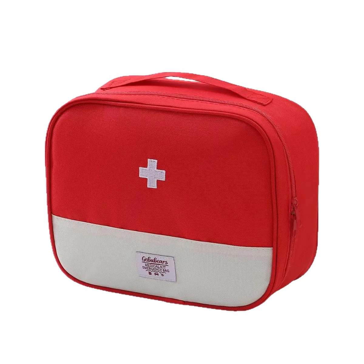 sac médical de voyage portable, trousse d'urgence pour la maison et l'extérieur, sac à médicaments personnel en tissu oxford, sac de rangement pour les voyages d'affaires