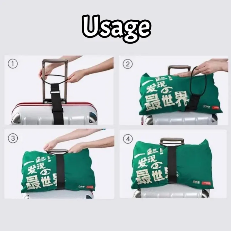 sangle de bagage élastique réglable 2/1 pièce, sangle de transport pour valises, ceinture de sécurité de voyage, accessoires pour voyages d'affaires à l'aéroport