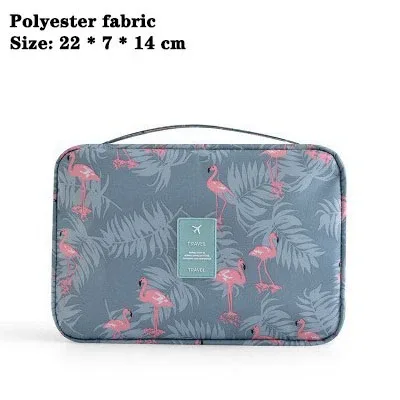 trousse de maquillage étanche de voyage, trousse de toilette suspendue pour femme, sac à cosmétiques pliable, organisateur, trousse de lavage, pochette de trousse de toilette portable
