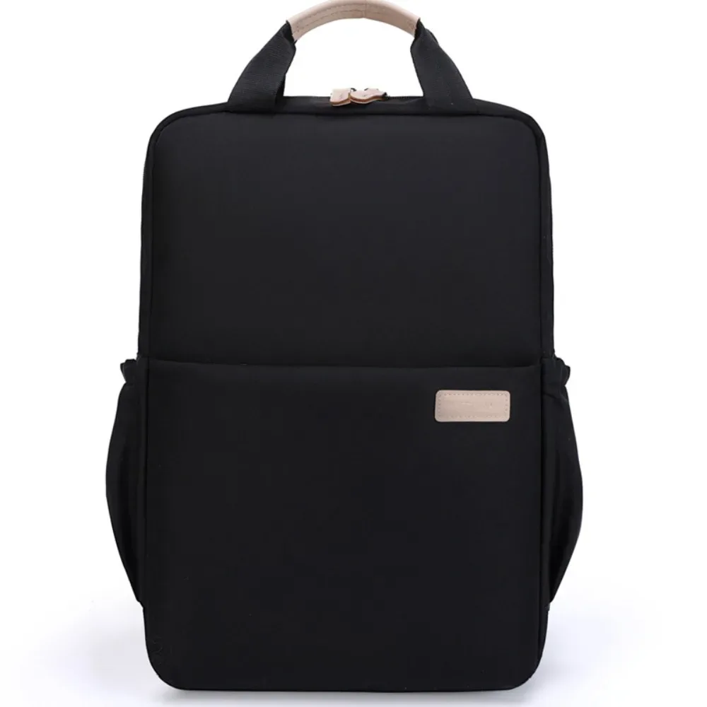 sac dos nylon bleu rose pâle noir antichoc imperméable poche téléphone épaules confortables usage voyage école