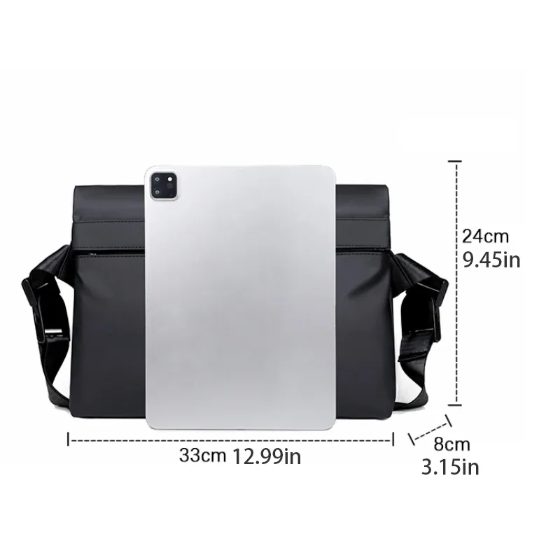 sac bandoulière rétro pour affaires, grande capacité, sacoche pour homme, sac à bandoulière, sac à dos de voyage