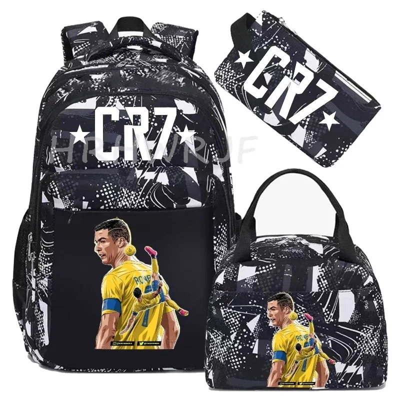 sacs à dos de sport cr7, sacs d'école camouflage pour ordinateur portable, pour hommes et femmes, sac à dos de grande capacité pour les voyages, le bureau, les trajets scolaires