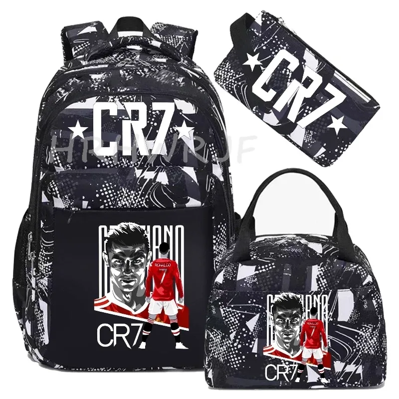 sacs à dos de sport cr7, sacs d'école camouflage pour ordinateur portable, pour hommes et femmes, sac à dos de grande capacité pour les voyages, le bureau, les trajets scolaires