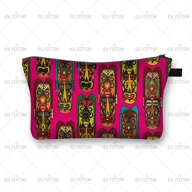 trousse à cosmétiques imprimée pour femmes africaines, sacs de maquillage pour dames afro, étui à cosmétiques pour filles, rangement portable pour rouge à lèvres, sacs de voyage, mode