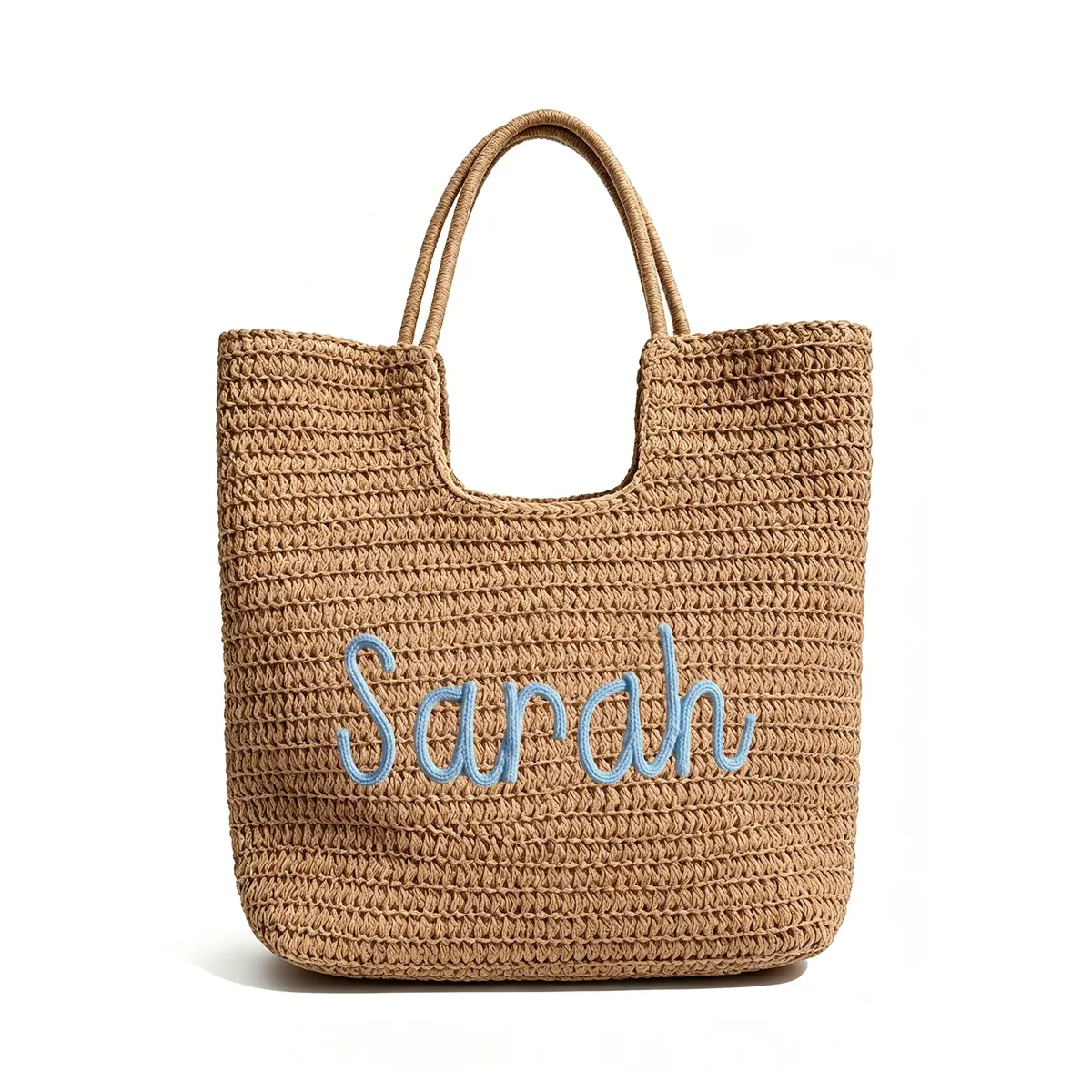 sac fourre-tout personnalisé, cadeau pour demoiselle d'honneur, sac fourre-tout brodé, sac de plage, cadeaux pour enterveillée, cadeaux pour elle, cadeau de remise de diplôme