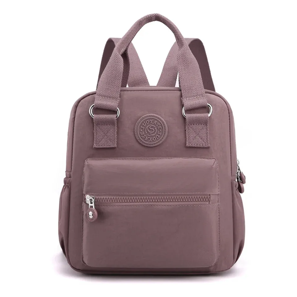 sac à dos antivol pour femme, tissu durable, sac d'école en nylon, style azole, sac à dos scolaire pour filles, sac à dos de voyage féminin, nouvelle mode