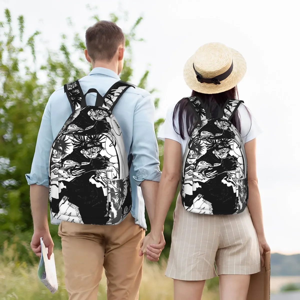 sac à dos choso manga pour hommes et femmes, sac à dos cool pour étudiants et professionnels, sacs en toile jjk anime pour le collège et le sport