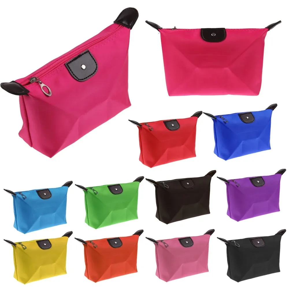 sacs à cosmétiques boulettes coréennes, sac à main de voyage portable pour femmes, porte-maquillage, pochette de toilette étanche, couleur bonbon, bourse de beauté