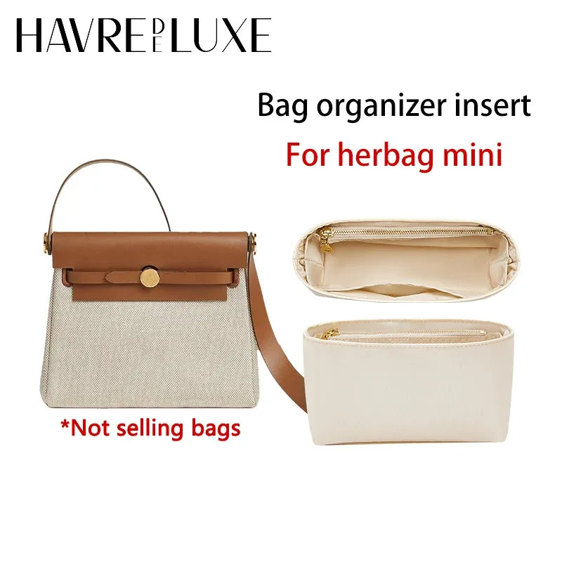 insert organisateur de sac pour herbag, mini rangement en nylon, sac de mode durable, support de rangement, modification intérieure, accessoires de sac