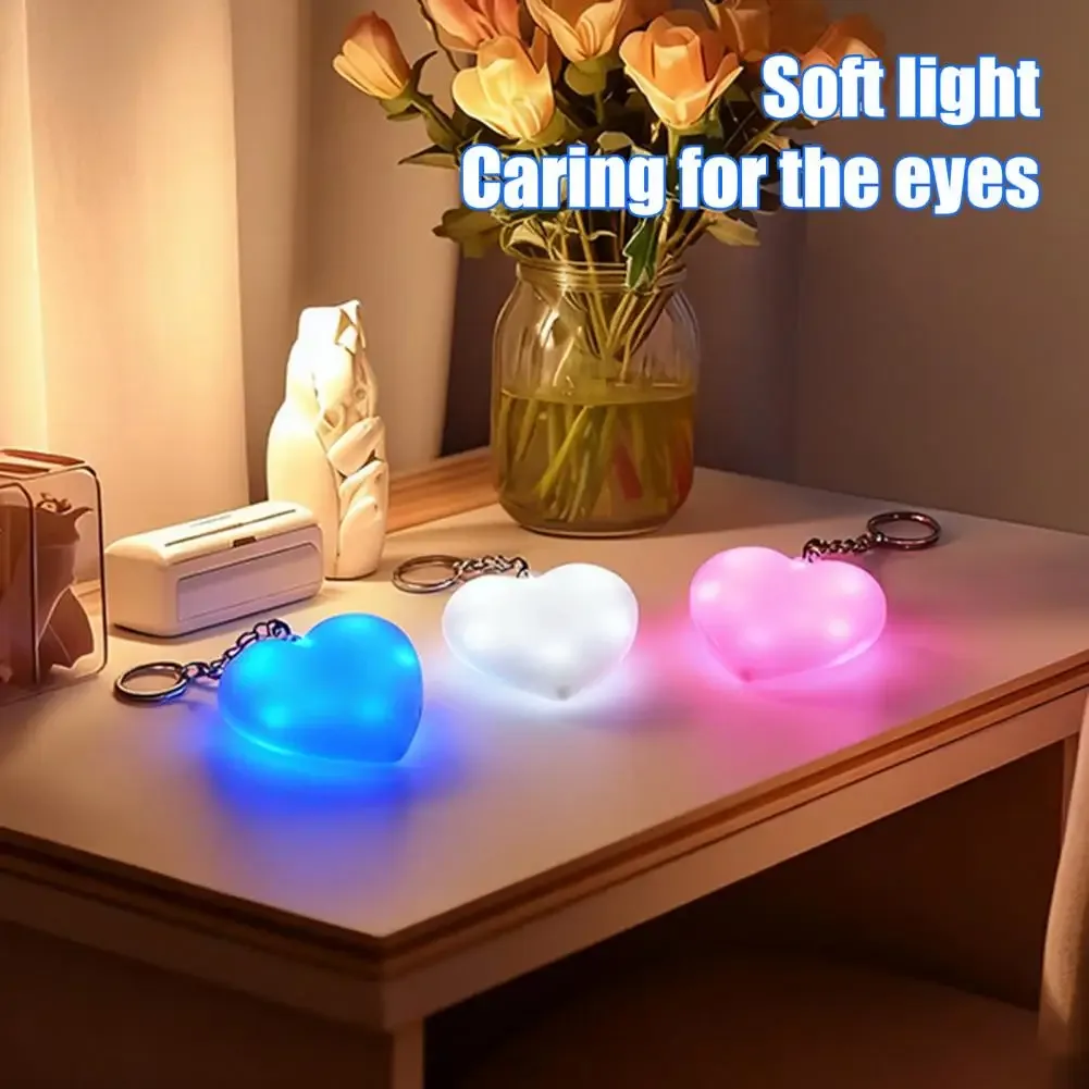 amour coeur sac à main lumière en forme de coeur sac à main lumière avec capteur led automatique rechargeable détection tactile portefeuille sac fourre-tout lumière