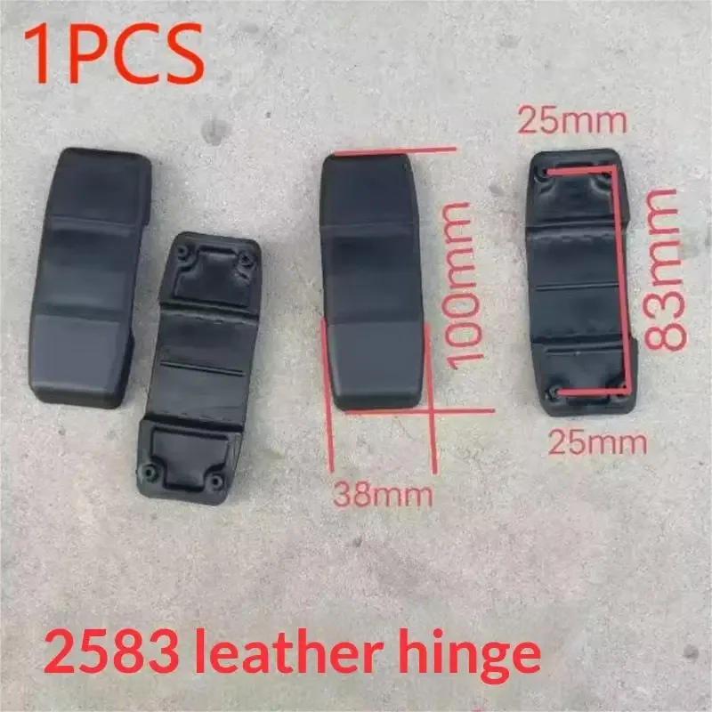 clip fixation nylon noir perforations motif lignes horizontales accessoire remplacement charnière bagage usage voyage