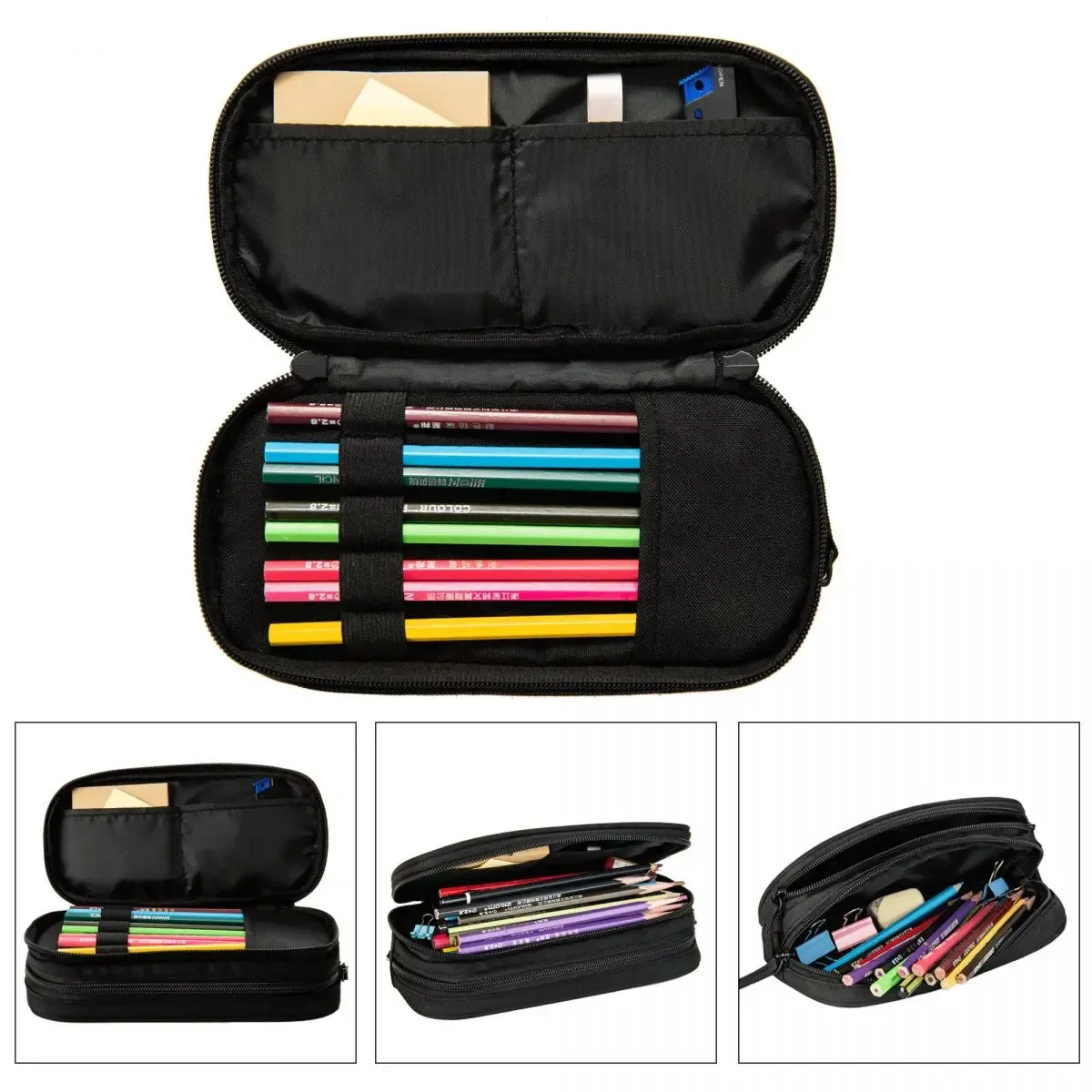 je suis pibble chien chiot laver mon ventre trousse à crayons filles garçons rétro boîte à stylos personnalisé école étuis à crayons papeterie cadeau d'anniversaire
