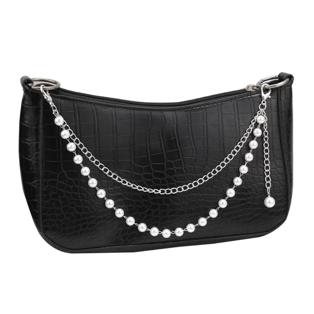 châine articulée métal argent pendentifs papillon croix yinyang accessoire décoration sac poignée mode vestimentaire