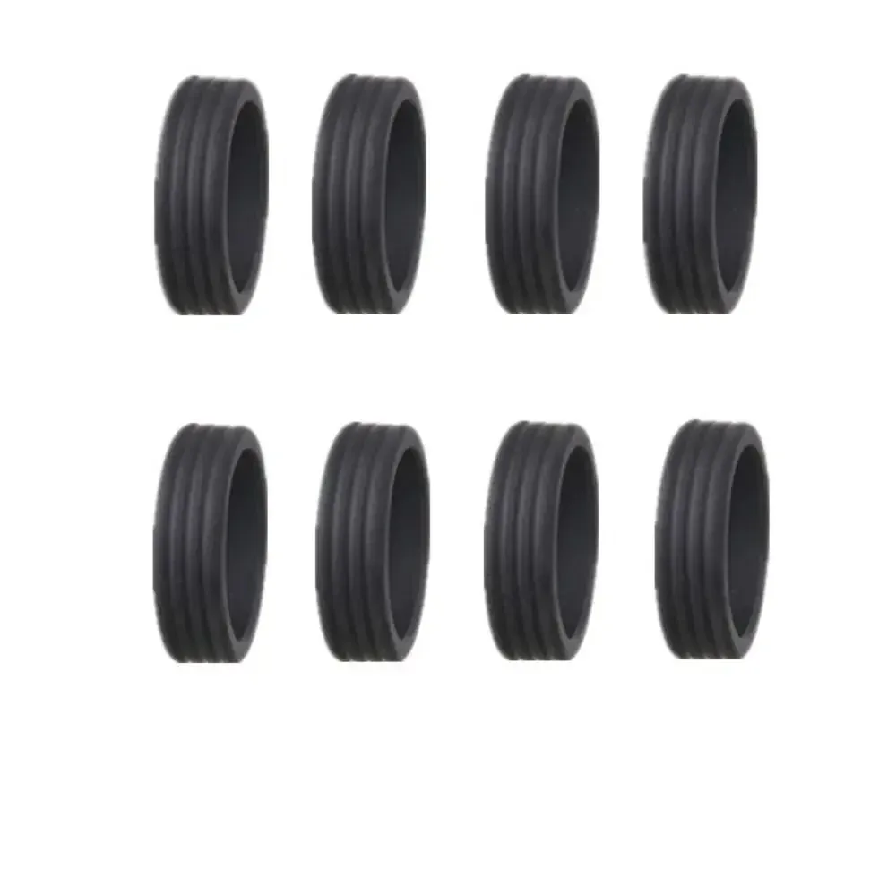 protecteur de roues de bagage en silicone avec son silencieux, accessoire de protection de valise, 4/8 pièces