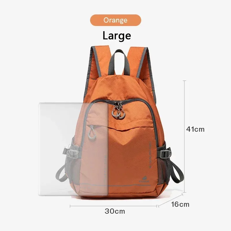 fouvor – sac à dos fonctionnel d'extérieur pour femmes, léger, pliable, résistant à l'eau, grande capacité, sac de voyage et de randonnée, 3037-05