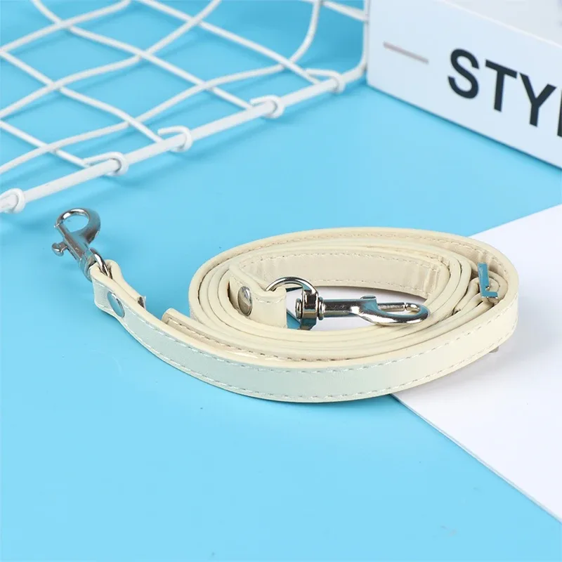 sangle de sac à bandoulière en cuir pu de 120 cm, poignée de remplacement diy pour sac à main, boucle argentée pour ceintures de sac, accessoires de sac