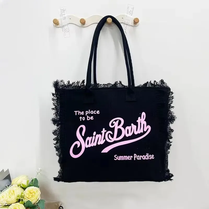 sac fourre-tout à bandoulière grande capacité tendance, design enveloppe, en toile, sans marque, élément populaire