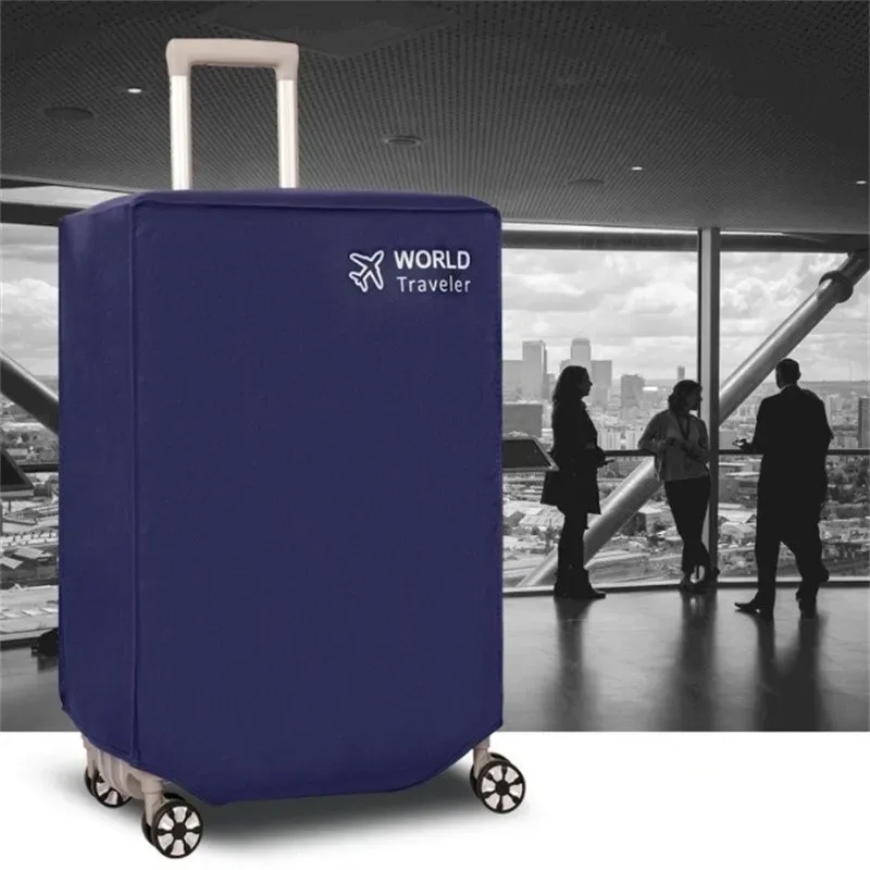 housse de protection noire pour valise de voyage, 24/26/28/30 pouces, housse de protection pour bagages, housse anti-poussière extensible pour accessoire de voyage