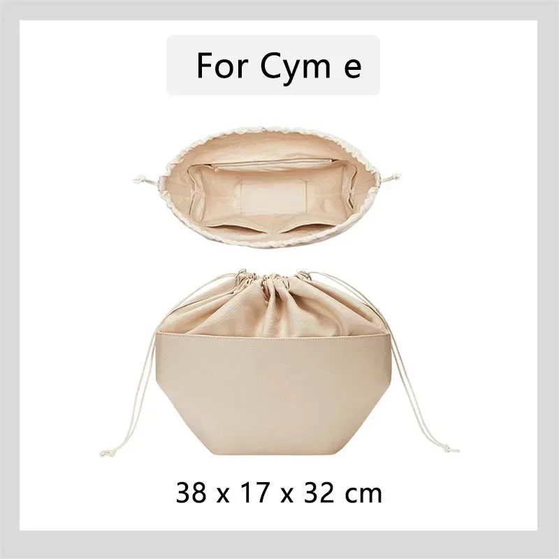 organisateur de sac à main pour cyme mini tote, insert de rangement pour sac cyme tote, maintient la forme, accessoires de sac
