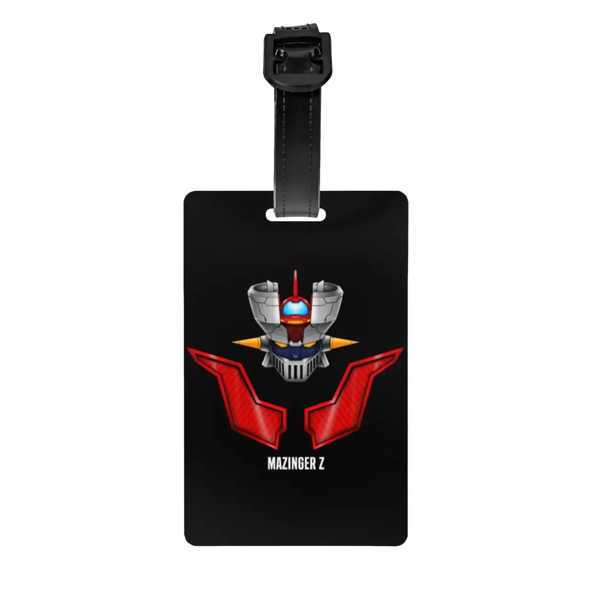 étiquettes à bagages personnalisées goldorak grendizer pour valises, mignonnes, anime ufo robot goldrake, couverture de confidentialité, carte d'identité