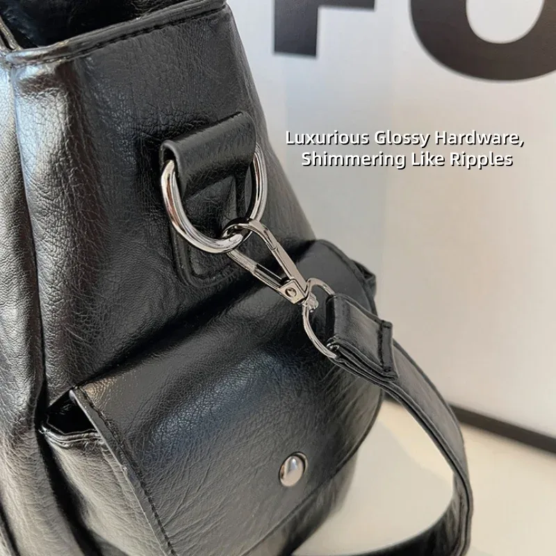 sac fourre-tout souple pour femmes, grande capacité, sac à bandoulière décontracté, sac à main pour le travail et les voyages