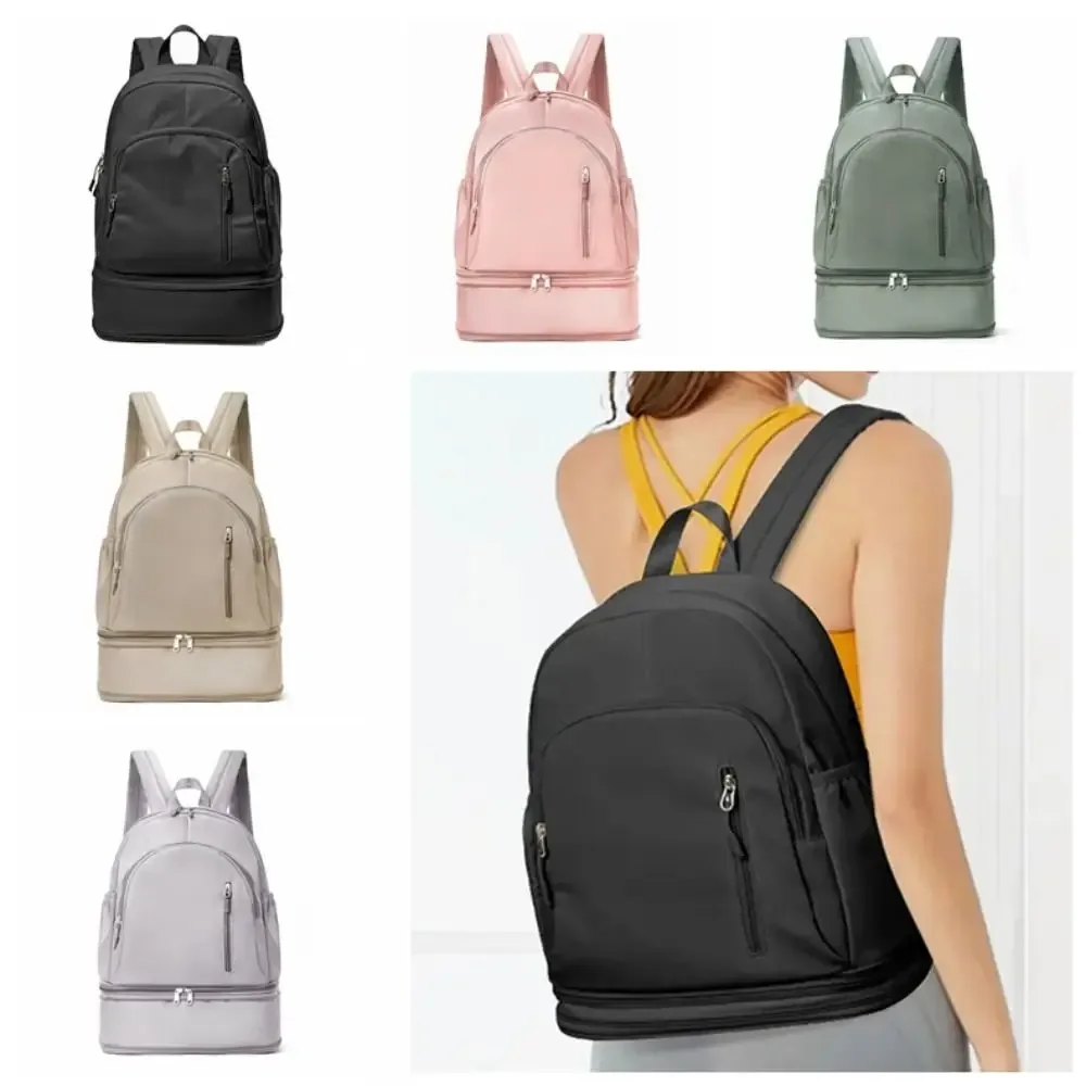 sac de sport de grande capacité, séparation humide/sèche, anti-rayures, sac à dos étudiant, imperméable, pliable