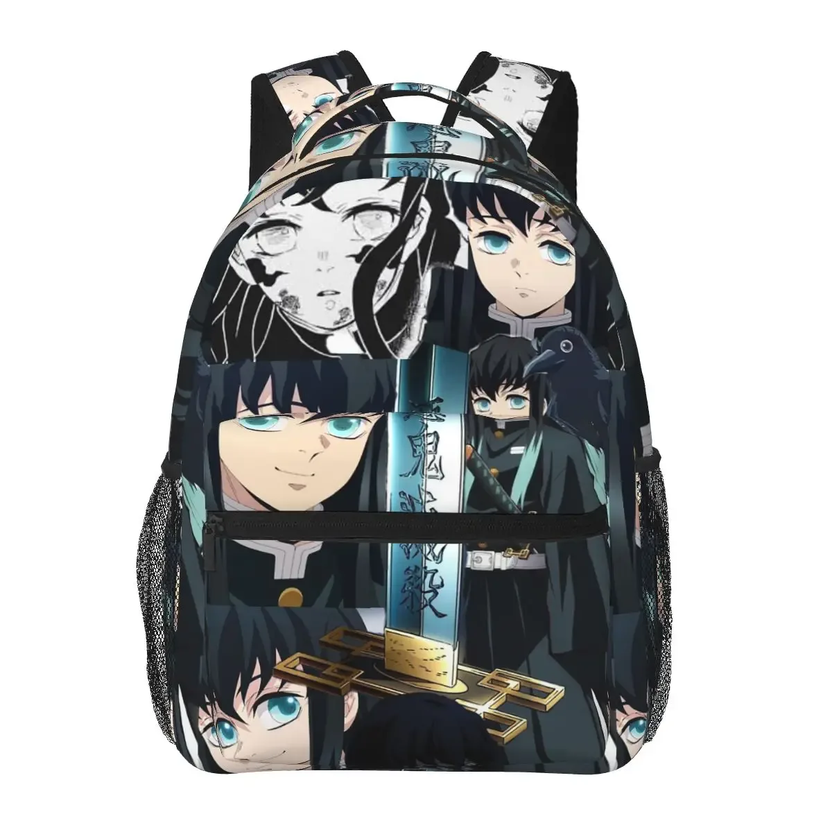 sac à dos scolaire muichiro tokito, sac de randonnée et de voyage pour hommes et femmes, sac à dos tendance, sac à bandoulière