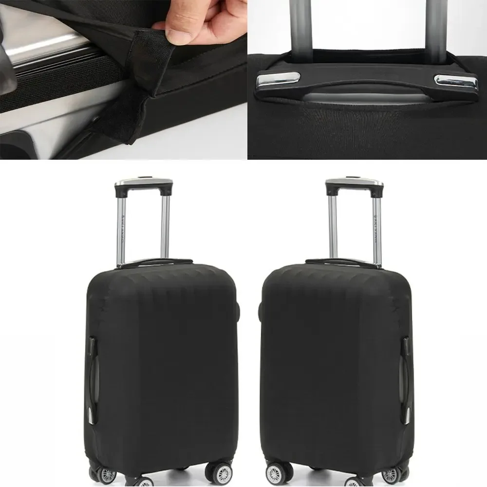 housse de protection pour bagages, housse élastique en soie de lait pour valise, housse de chariot, accessoires de voyage