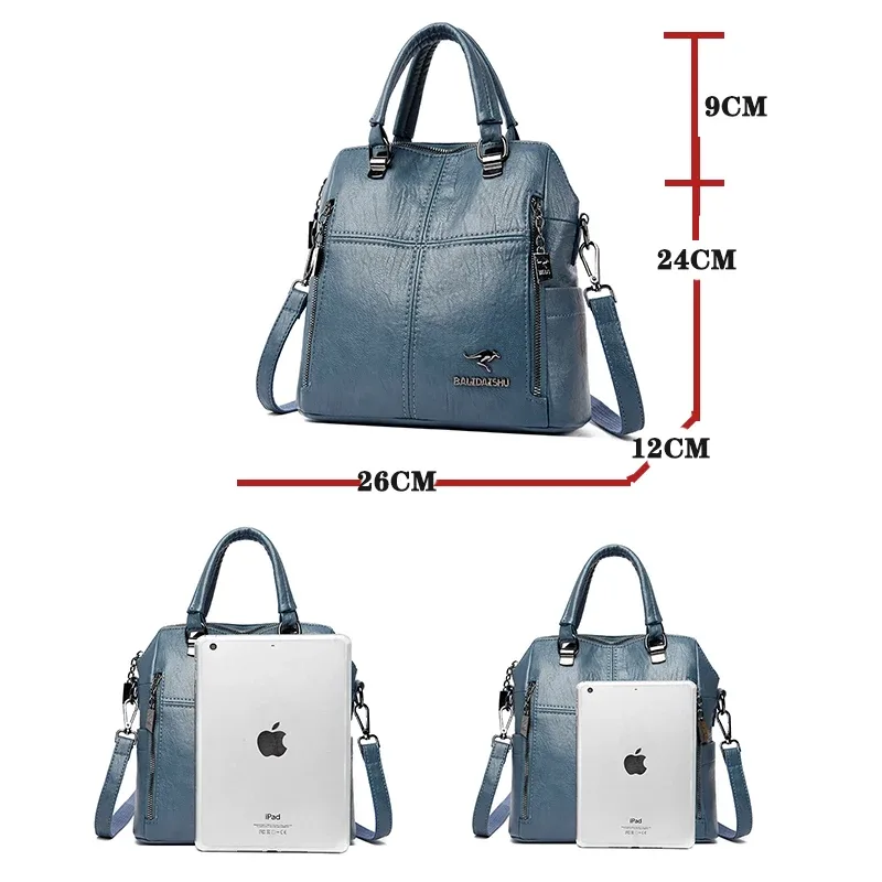 sac à dos en cuir de haute qualité pour femmes, sacs initiés, sac à dos de voyage multifonction, sacs d'école pour filles, nouveau, 2023