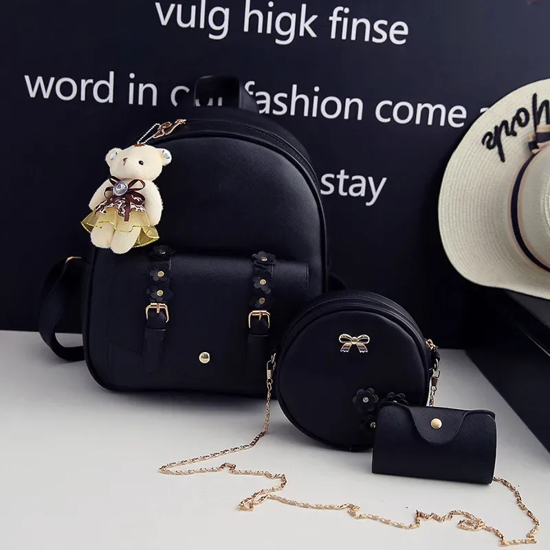 sac dos cuir synthétique gris motif géométrique relief bandoulière amovible porte-monnaie inclus voyage femme