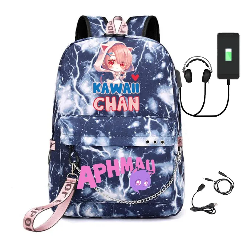 sac à dos usb en toile pour hommes, sac à bandoulière avec étui à crayons, pour garçons et filles