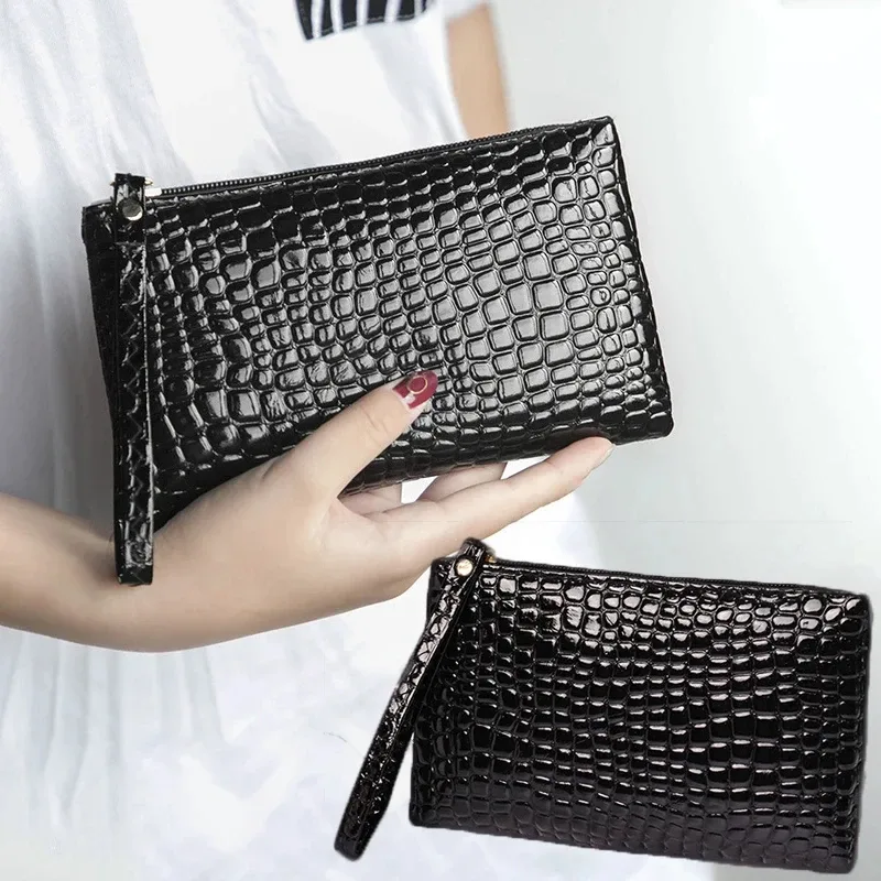 femmes noir sac cosmétique fermeture éclair petit sac de maquillage voyage nécessaire dames cosmétiques pochette sac à main organisateur de toilette étui pochette