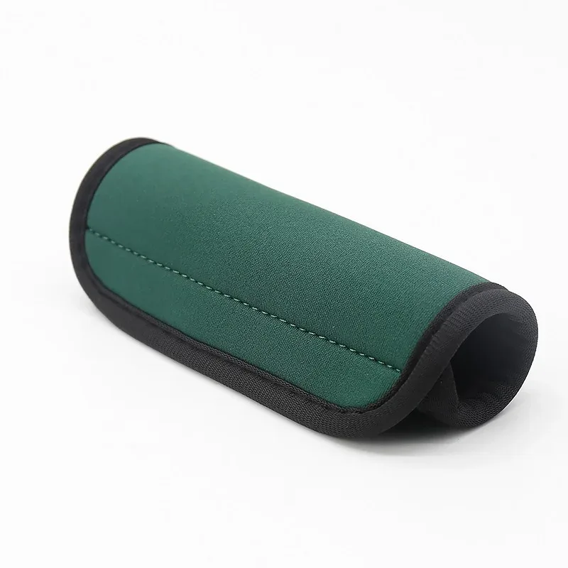 nouvelles protections de poignée de bagage en néoprène imperméables, housses de poignée de sac de voyage souples et rembourrées pour accessoires de voyage
