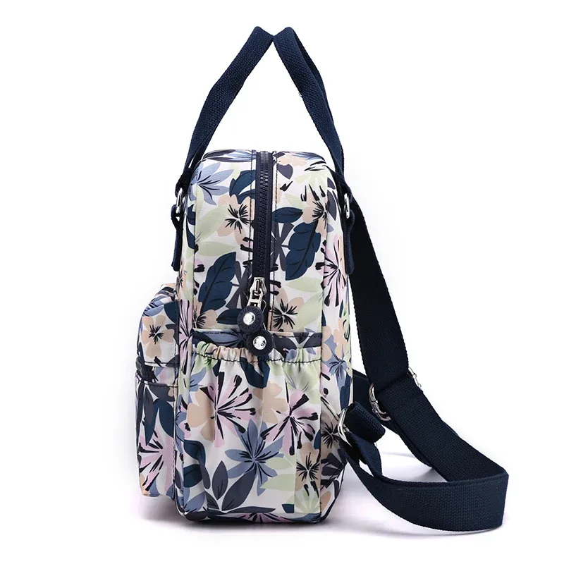 mode motif floral femme petit sac à dos joli style filles shopping sac à dos haute qualité tissu sac à dos sac à dos sac
