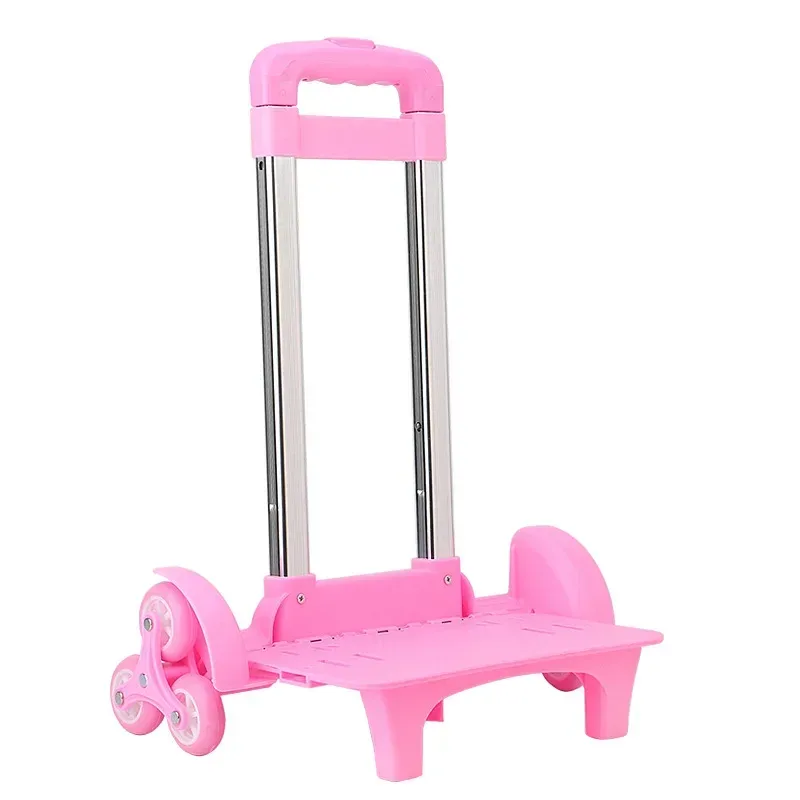 chariot pour enfants pour sac à dos et sac d'école bagages pour enfants 2/6 roues tige extensible chariot de chariot haute fonction