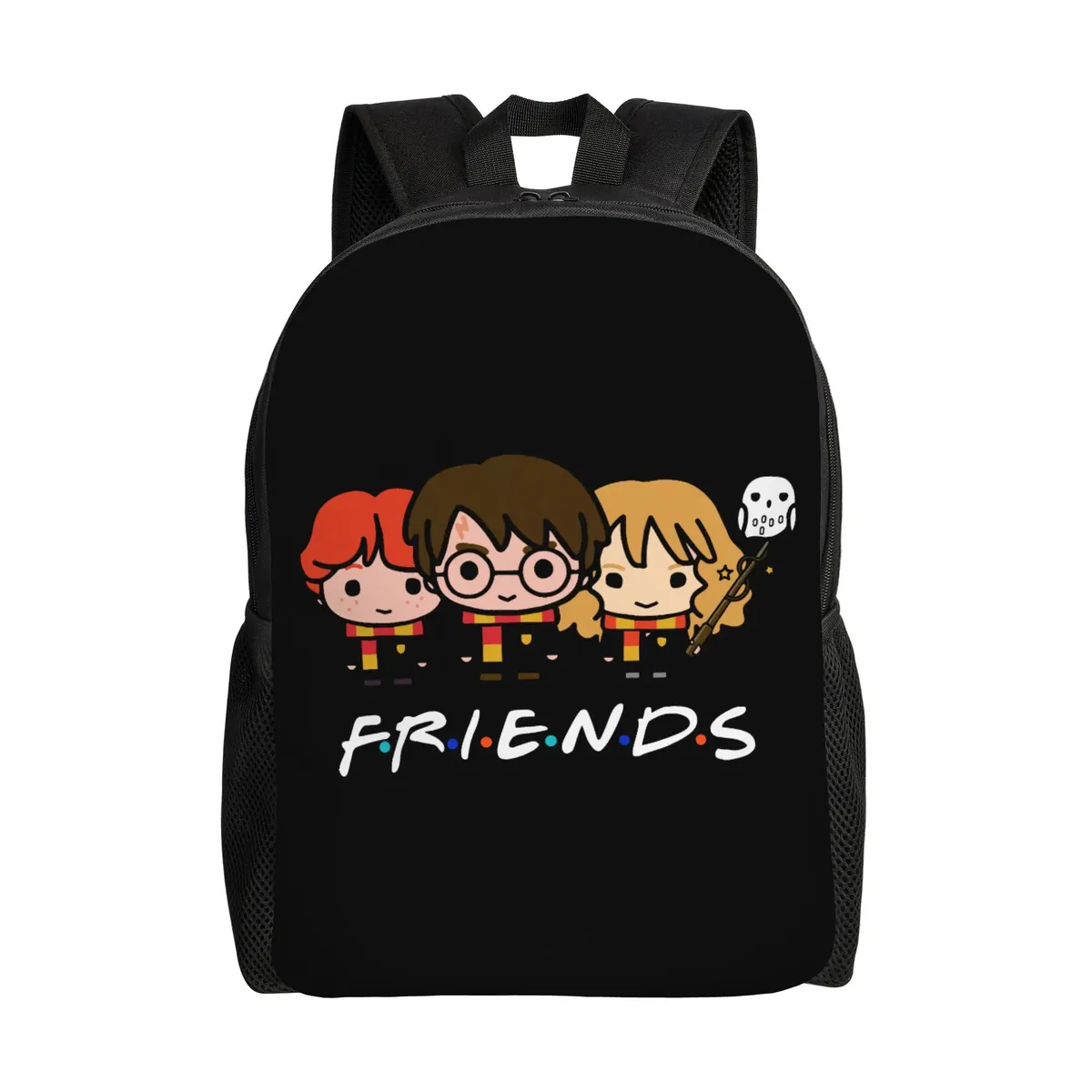 harries movie p-potters magic world sac à dos classique pour femmes, sac d'école pour enfants, sac à dos pour ordinateur portable, sac à bandoulière de voyage pour adolescents