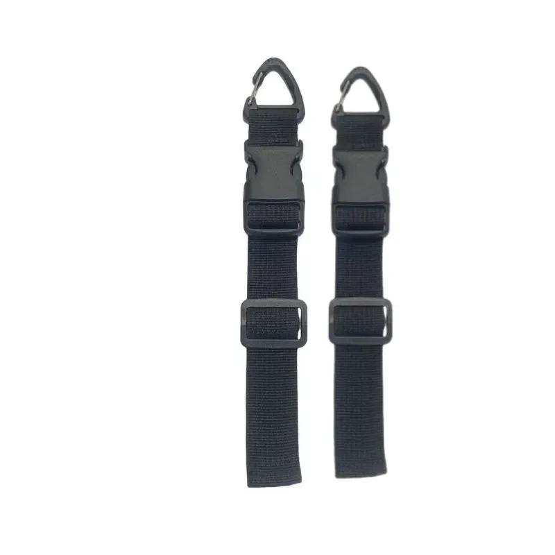 organisateur de rallonge réglable noir avec boucle à 3 axes - sangle de rangement robuste pour l'organisation d'atelier et de garage