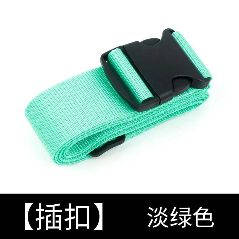 sangles de bagage droites pour valise, ceinture de bagage en polyester avec boucle de déverrouillage réglable, accessoire de voyage ﻿