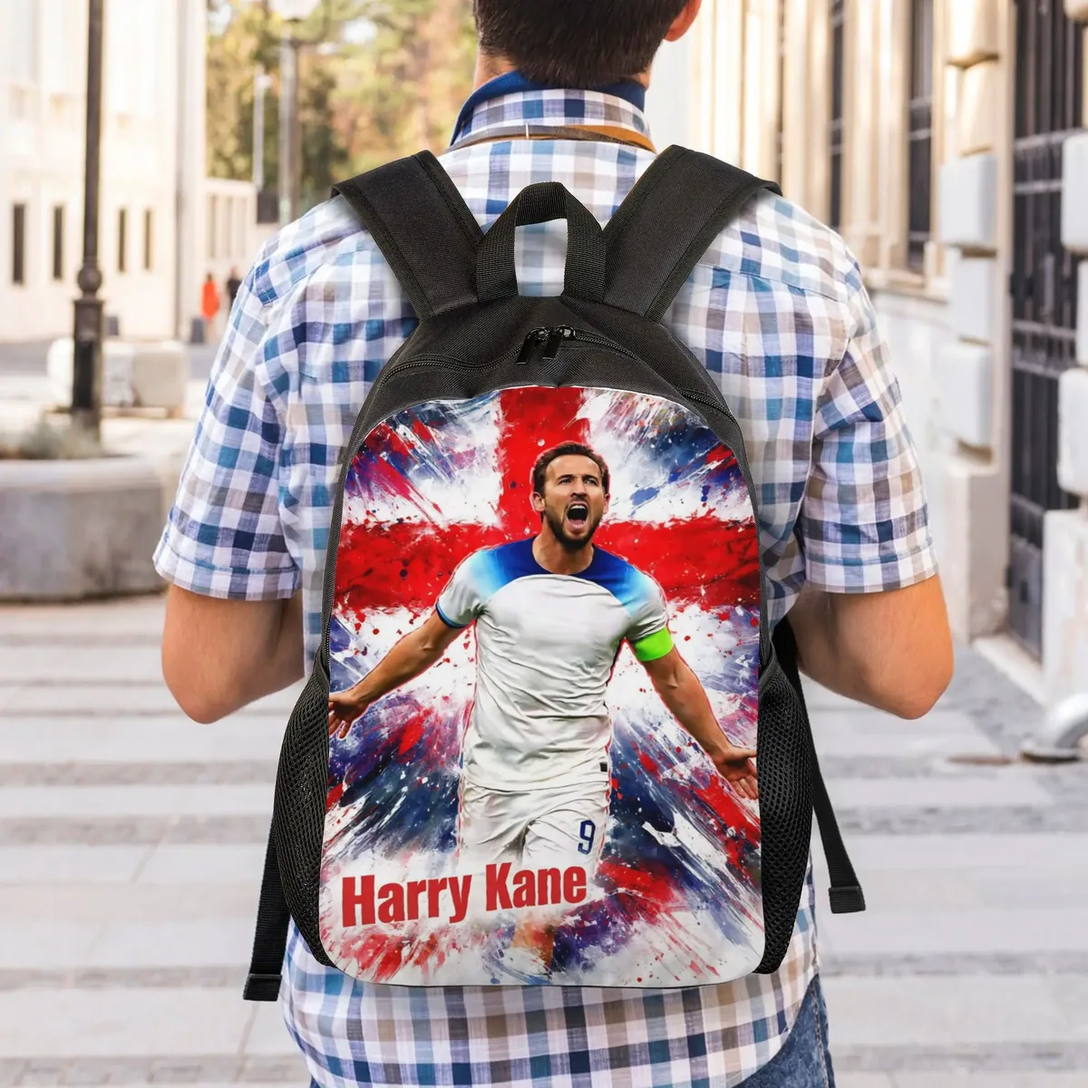 kanes football cool backpack gift high school business number 9 daypack pour hommes et femmes, sac à bandoulière pour collège