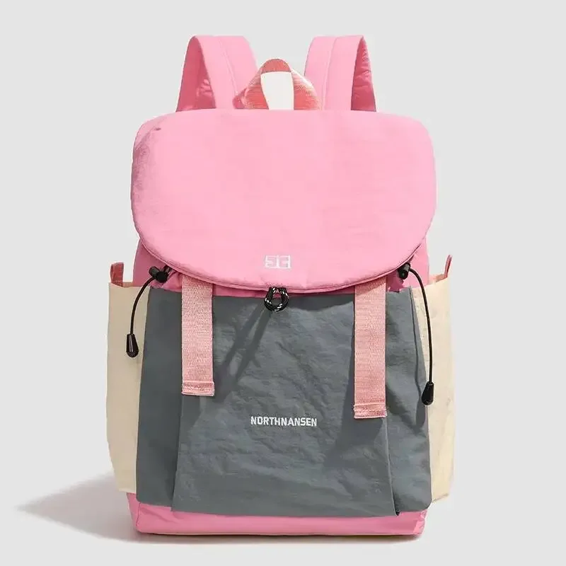 sac à dos de voyage à la mode, grande capacité, décontracté, léger, double sac à bandoulière pour hommes et femmes, banlieue