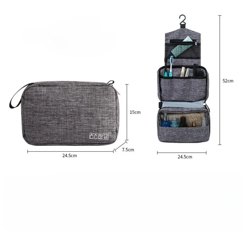 nouvel ensemble de bain, trousse de toilette de voyage avec séparation humide et sèche, sac de douche pour voyage d'affaires, boîte de rangement portable pour cosmétiques et fournitures