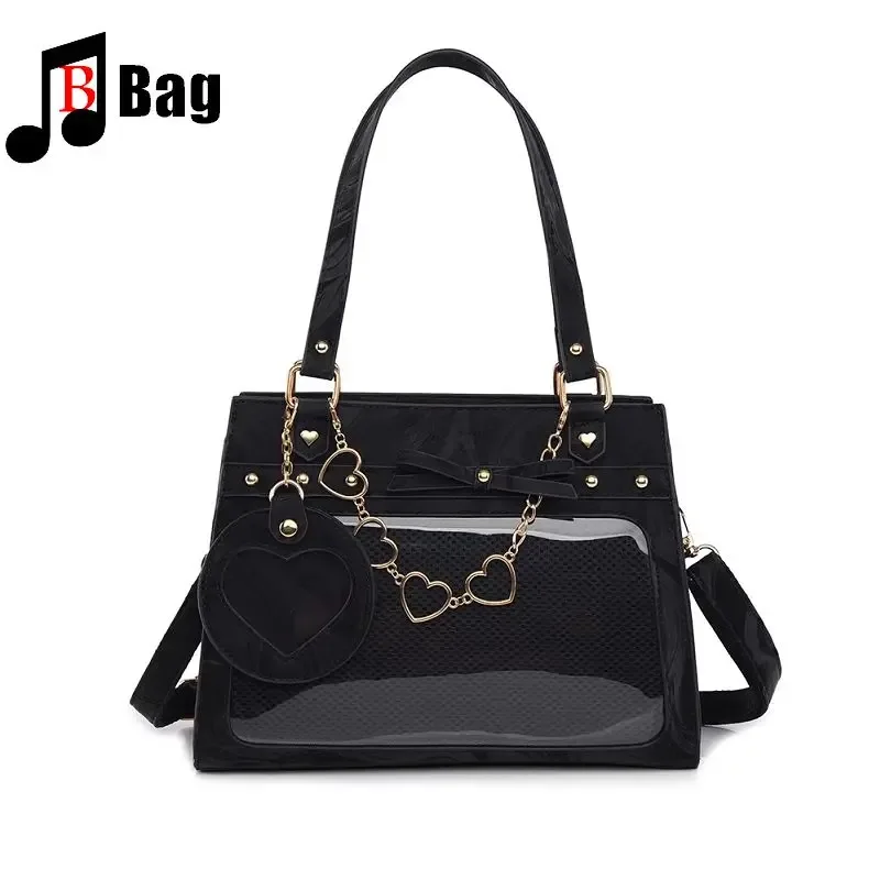 sac d'uniforme de cosplay japonais lolita jk pour femmes, magnifique sac à bandoulière, sac à bandoulière portable, sacs ita pour sous-culture