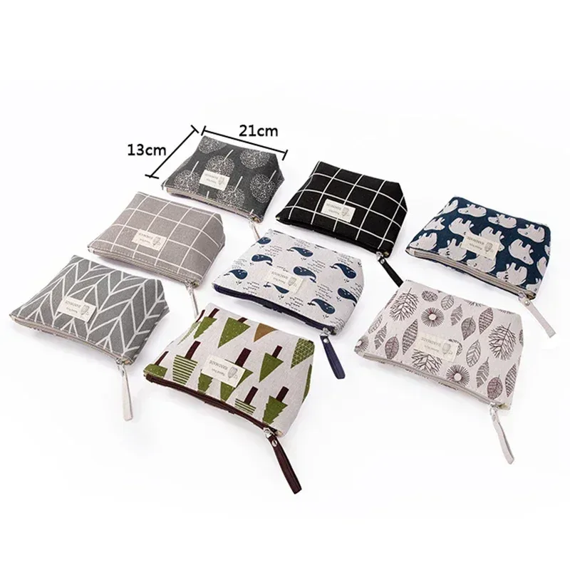 nouveau femmes voyage sac cosmétique toile portable fermeture éclair sacs de maquillage femme sacs à main trousse à crayons articles de toilette stockage sac de lavage chaud