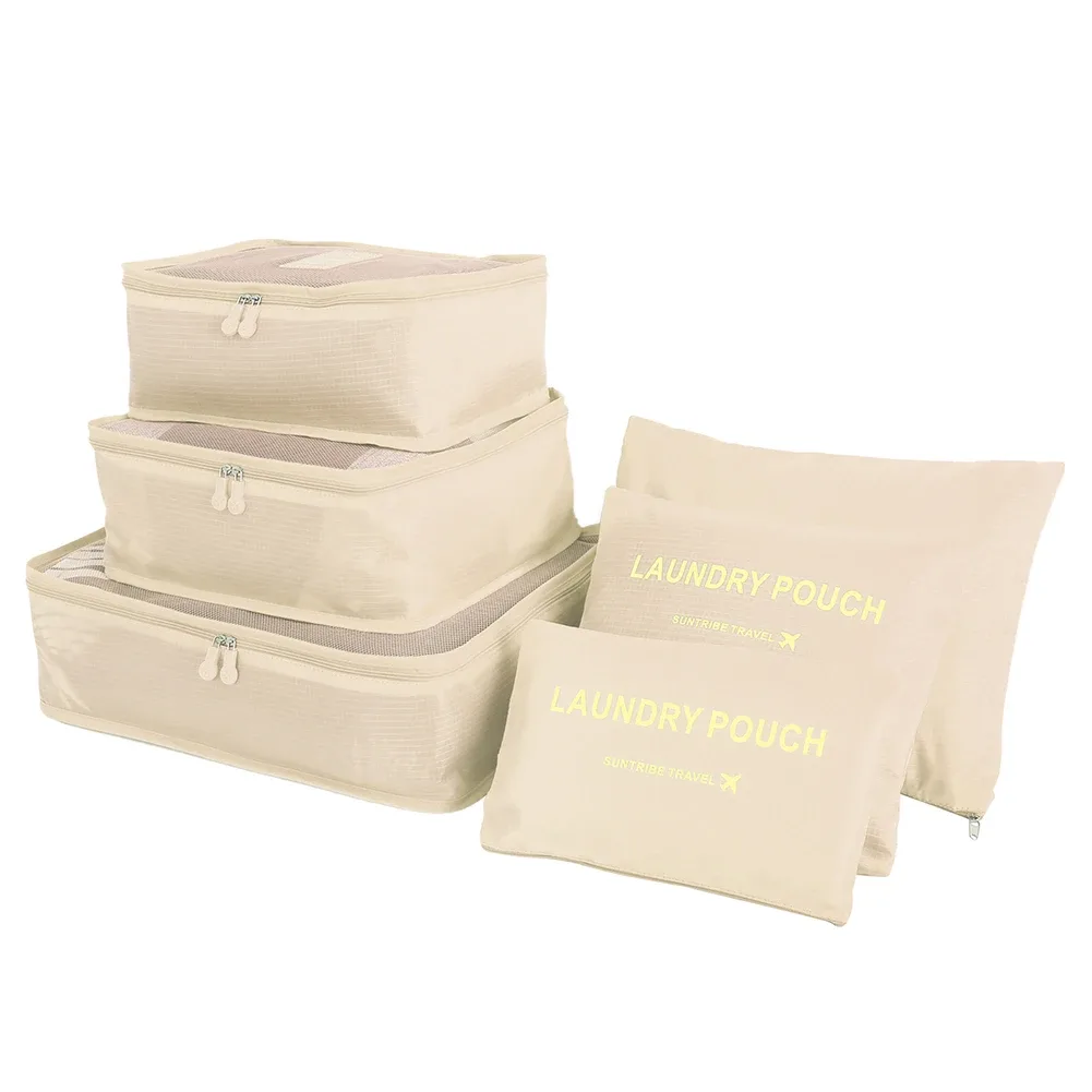 organisateur voyage sacs rangement oxford doux polyvalent transparent respirant fermeture éclair durabledurable pliable transport facile conception boucle empilable vêtements
