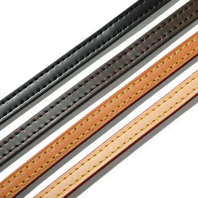 ceinture en cuir tanné végétal de 60cm, bretelles d'épaule de remplacement de bande de ceinture en cuir véritable pour sac à main féminin, poignée de sac à dos