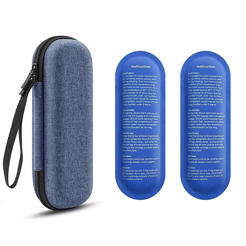 sac de refroidissement à insuline portable, protection à main, sac de rangement étanche pour médicaments diabétiques, pour stylo à insuline, vie et voyages quotidiens